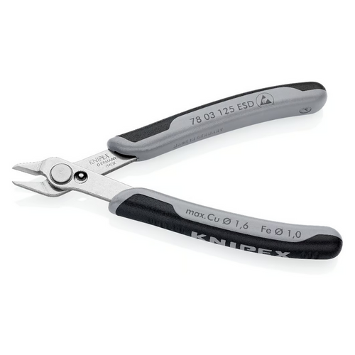 Szczypce tnące boczne Knips ESD 125 mm Knipex 7803125ESD