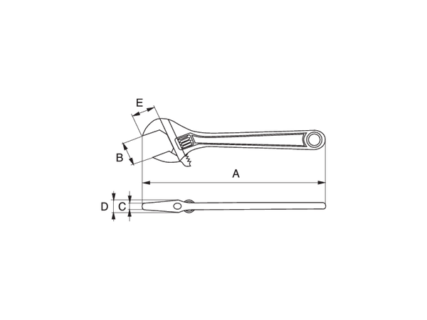 Klucz nastawny Bahco 9029-T