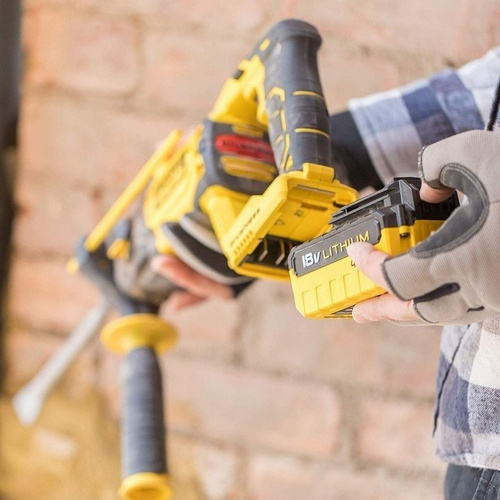 Akumulatorowa młotowiertarka SDS-Plus FMCD900M2T-QW Stanley Fatmax 18 V 2 x 4,0 Ah