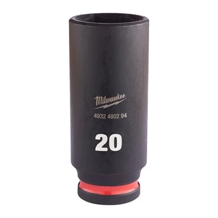 Nasadka udarowa Milwauke SHOCKWAVE™ Impact Duty 3/8" rozmiar 20 mm