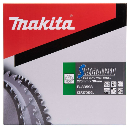 Tarcza tnąca 270x30, 60Z Makita B-33598