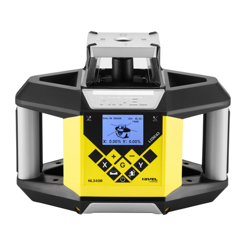 Niwelator laserowy Nivel System NL340R DIGITAL z czujnikiem cyfrowym i czerwnoą wiązką
