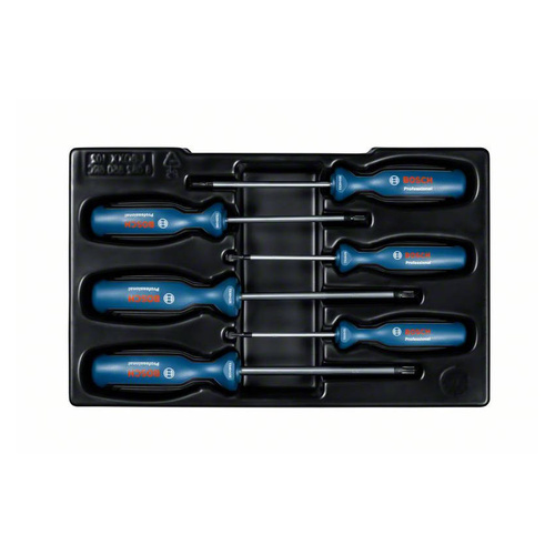 Śrubokręty Bosch Professional Torx zestaw 6szt. 1600A01V09