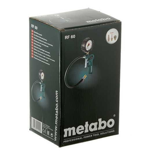 Pistolet do kompresora z manometrem Metabo RF 60