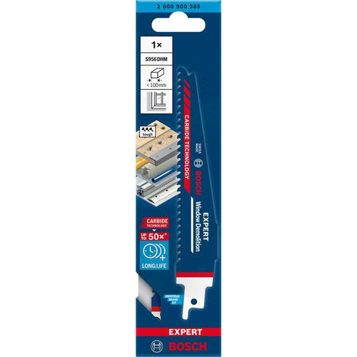 Brzeszczot do piły szablastej Bosch EXPERT Window Demolition S 956 DHM