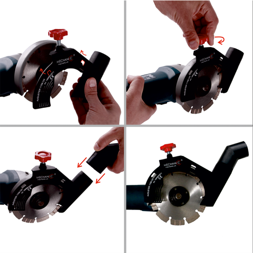 Osłona szlifierki kątowej 230 MECHANIC AirDUSTER 19568442014 DISTAR