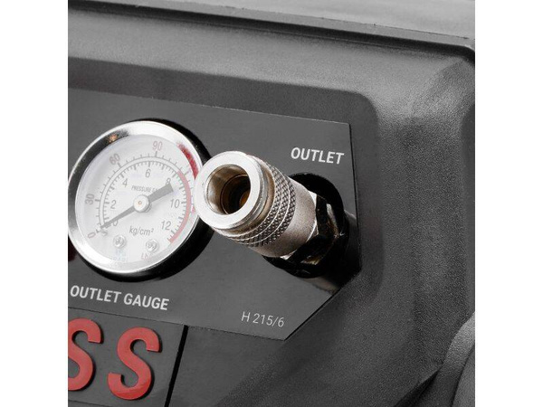 Mały kompresor bezolejowy Airpress H 215-6 8 bar 1.5 KM/1.1 kW 92 l/min 6 l BoomBox