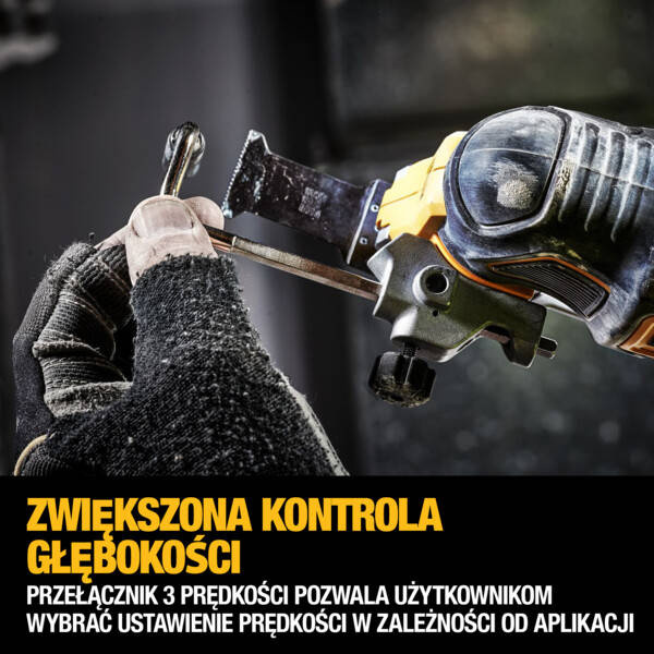 Narzędzie wielofunkcyjne DeWalt DCS356E1T