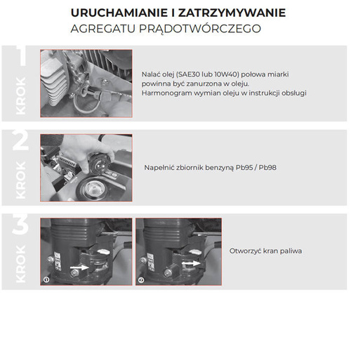 Agregat prądotwórczy Fogo F3001R