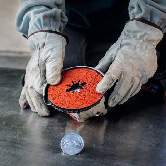 Tarcza do szlifowania Bosch EXPERT R782 Prisma Ceramic 125mm P80 fibrowa 5szt.