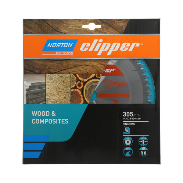 Tarcza do cięcia drewna 250 x 30 mm Norton Clipper 70184608111