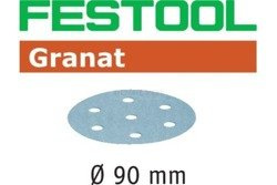 Krążek ścierny 90 mm do RO90 STF D90/6 Granat gradacja P120 Festool