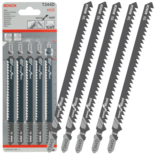 Brzeszczot do wyrzynarek T 344 D Bosch 2608633A34