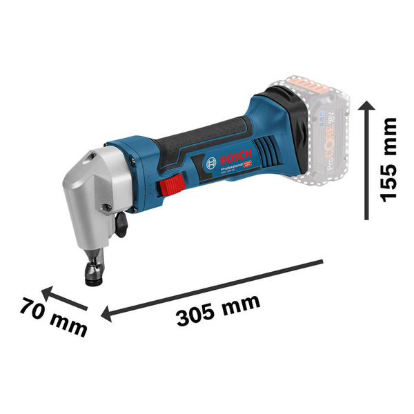Rozdzierak do blachy Bosch GNA 18V-16