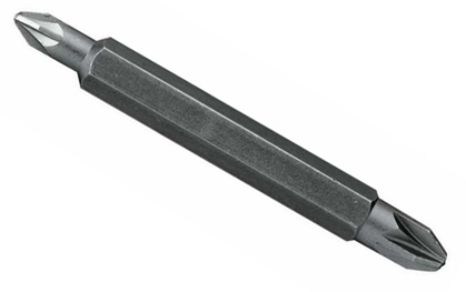Końcówka podwójna PZ1 + PZ2 długa 1/4" (10 szt.) Stanley 1-68-786