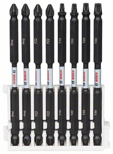 Zestaw 8 szt. bitów PH, PZ, TX Bosch Impact Control 2608522346