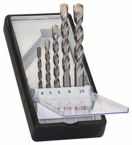 5-elem. zestaw wierteł do betonu CYL-3 Robust Line, 4–10 mm Bosch 2607010524