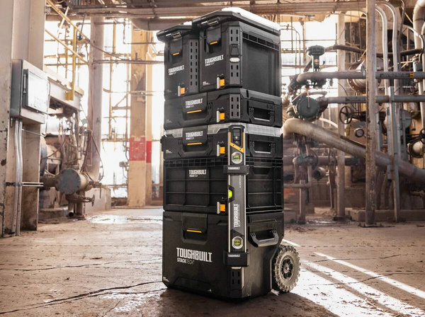 Skrzynia narzędziowa na kołach z uchwytem ToughBuilt StackTech TB-B1-B-70R