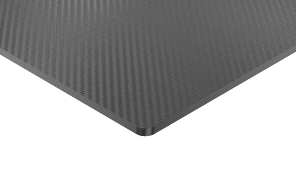 Biurko elektryczne 120x60 cm Zyonix TEVON Black Carbon