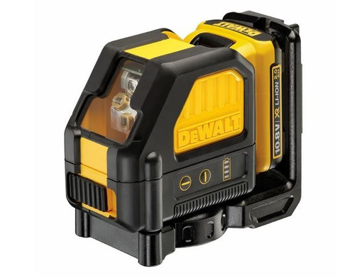 Akumulatorowy laser samopoziomujący DCE088D1R DeWalt + akumulator + ładowarka + walizka