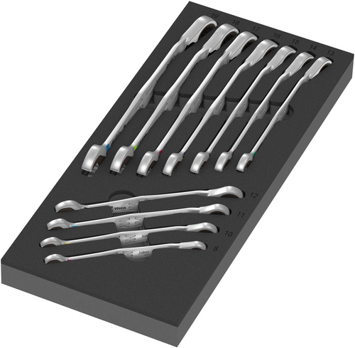 Wkładka piankowa 9733 z zestawem kluczy Joker Switch 6001 Wera 05150123001