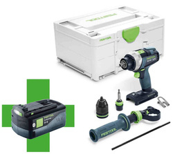 Wiertarko-wkrętarka TDC 18/4 I-Basic + aku 5,0 Festool 577052