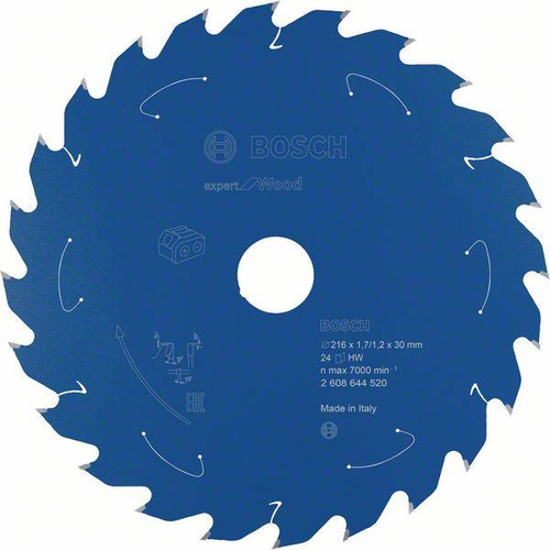 Tarcza Expert for Wood do bezprzewodowych pił stołowych 216x30 Bosch 2608644520
