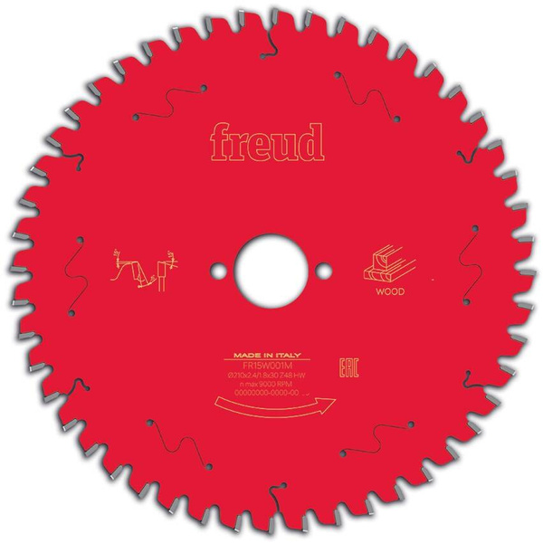 Tarcza do cięcia drewna 260x2,4/1,8x30 mm Z60 Freud FR26W001M