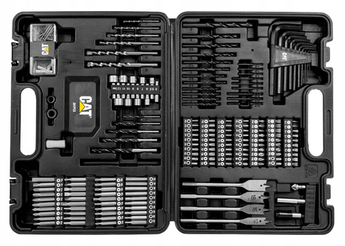 Zestaw akcesoriów 201 elementów CAT DA01903