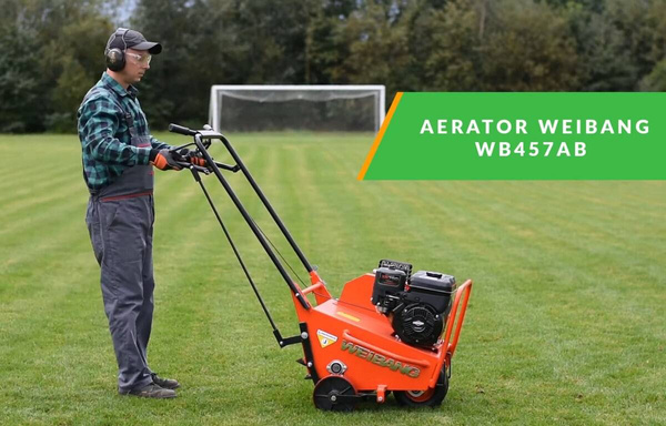 Aerator spalinowy Weibang WB457AB