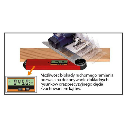 Cyfrowy kątomierz CMT DAF-001