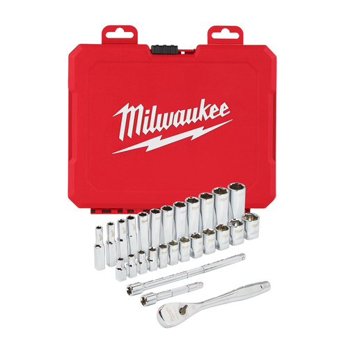 Zestaw nasadek z grzechotką 1/4” Milwaukee 4932464943