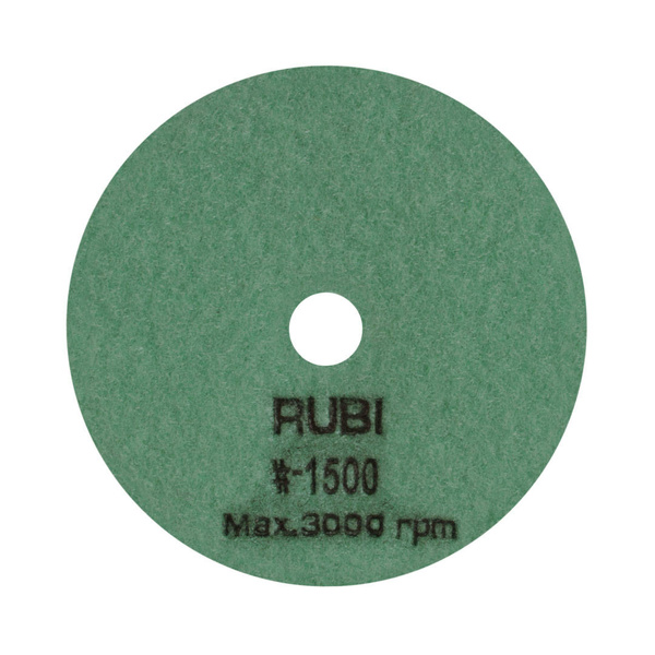 Pad polerski RUBI 62975 - gradacja P1500