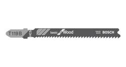 Brzeszczot do wyrzynarek T 119 B Bosch 2608630037
