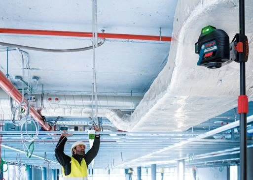 Laser z zieloną wiązką GLL 3-80 G, 0601063Y00 Bosch