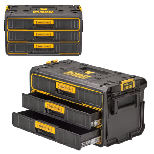 Skrzynka narzędziowa z 3 szufladami Dewalt DWST08330-1