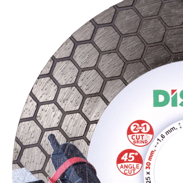 Tarcza diamentowa Distar Edge Dry Slider 125x1,6x25x23 10115502020