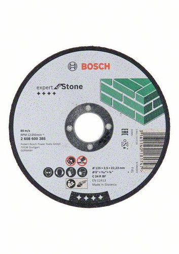 Tarcza tnąca prosta Expert for Stone 125x22,23 Bosch 2608600385