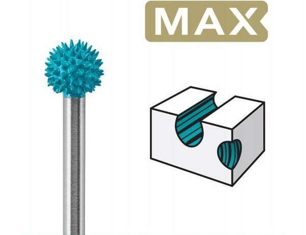 Końcówka do rzeźbienia typu kulka Power Carving Dremel 26159951DM