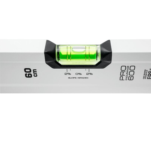 Poziomica PRO600 60 cm z libellą 2% PRO-AB060