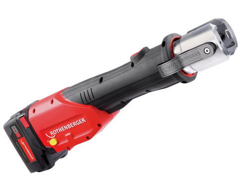 Zaciskarka Rothenberger ROMAX 4000, zestaw szczęk zaciskowych SV 15-22-28 mm, akumulator 4.0 Ah/18 V i ładowarka, EU 1000001925