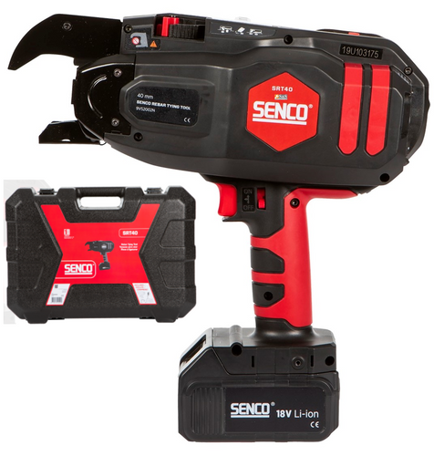 Akumulatorowa wiązarka prętów zbrojeniowych 18V SENCO SRT40
