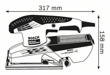 Bosch GSS 23 AE Szlifierka oscylacyjna