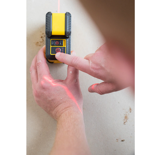 Zestaw laserowy STANLEY 360° Cross - czerwony ze statywem, uchwytem i etui