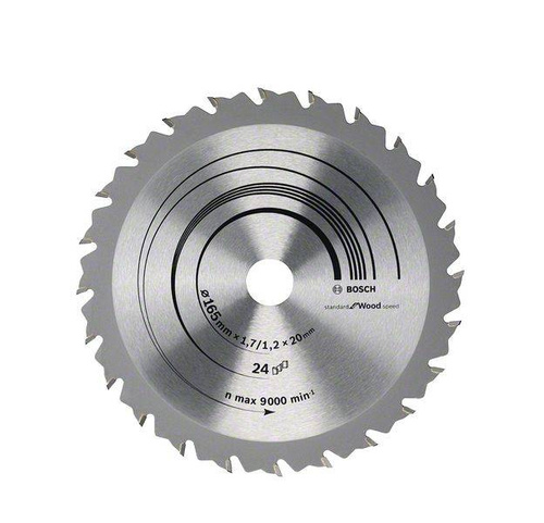 Tarcza pilarska Speedline Wood 165x20 Bosch 2608642601