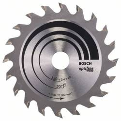 Tarcza pilarska Optiline Wood 130x20 Bosch 2608640582