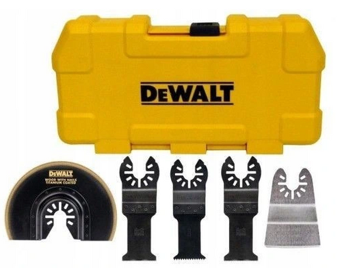 Zestaw brzeszczotów 5szt. do MultiTool DeWalt DT20715