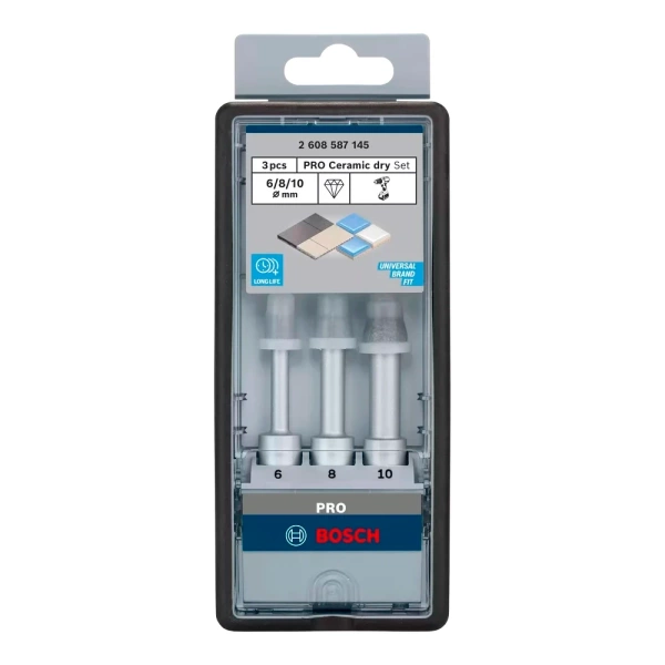 Zestaw wierteł diamentowych do ceramiki Bosch 2608587145 