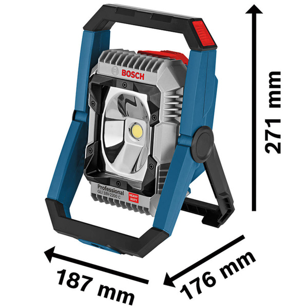 Lampa budowlana Bosch GLI 18V-2200 C