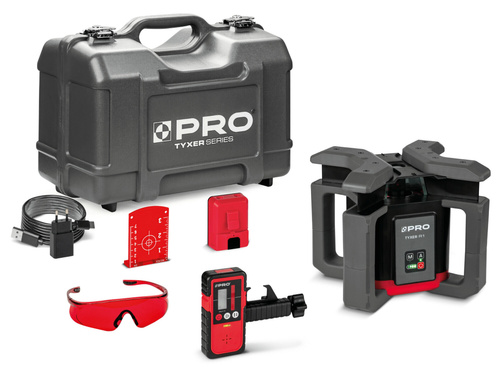 Laserowy niwelator rotacyjny PRO TYXER R1